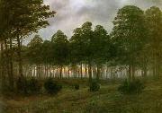 evening Caspar David Friedrich